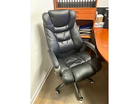 Complete kantoorinventaris; bureau’s / stoelen / beeldschermen / kasten / printer - afbeelding 13 van  17