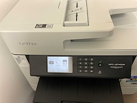 Complete kantoorinventaris; bureau’s / stoelen / beeldschermen / kasten / printer - afbeelding 4 van  15