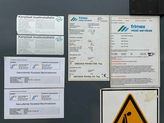 Complete koelinstallatie met besturingskast — danfoss adap-kool systeem (refurbished) - afbeelding 16 van  19