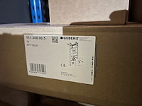 Complete luxe badkamer- en toiletruimtes (4 ruimtes), ca. 62 m² tegelwerk – geberit/neolith/ivy/dolphin - afbeelding 16 van  35