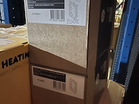 Complete luxe badkamer- en toiletruimtes (4 ruimtes), ca. 62 m² tegelwerk – geberit/neolith/ivy/dolphin - afbeelding 26 van  35