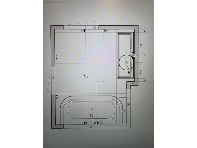 Complete luxe badkamer- en toiletruimtes (4 ruimtes), ca. 62 m² tegelwerk – geberit/neolith/ivy/dolphin - afbeelding 23 van  35