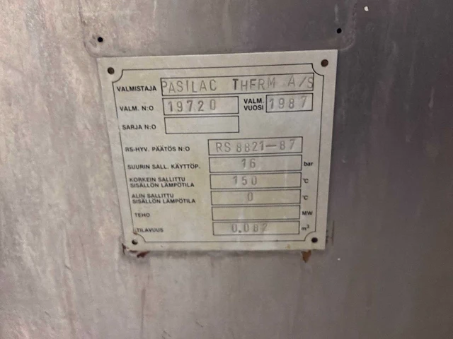 Complete pasteurisatielijn - afbeelding 32 van  33