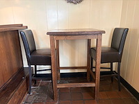 Complete restaurant set 12 tafels en 55 stoelen - afbeelding 3 van  3