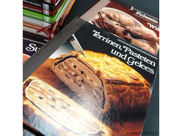 Complete serie duitstalige uitgave uit de bekende kookboekenreeks die kunst des kochens (oorspronkelijk the good cook van time-life) - afbeelding 5 van  10