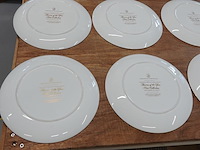 Complete serie flowers of the year borden franklin porcelain in samenwerking met wedgwood - afbeelding 18 van  18