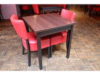 Complete set 1/2 restaurantmeubilair 35 tafels en 103 stoelen - afbeelding 2 van  12