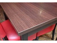 Complete set 1/2 restaurantmeubilair 35 tafels en 103 stoelen - afbeelding 3 van  12