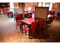Complete set 1/2 restaurantmeubilair 35 tafels en 103 stoelen - afbeelding 9 van  12