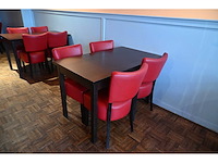 Complete set 2/2 restaurantmeubilair 33 tafels en 77 stoelen - afbeelding 5 van  24