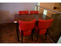 Complete set 2/2 restaurantmeubilair 33 tafels en 77 stoelen - afbeelding 9 van  24