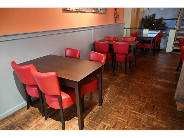 Complete set 2/2 restaurantmeubilair 33 tafels en 77 stoelen - afbeelding 23 van  24