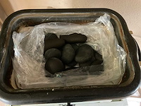 Complete set: hot stone massage, lamp met licht en loep, waxverwarmer en kar - afbeelding 5 van  6