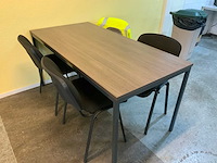 Complete set kantine meubilair - 9 tafels en 33 stoelen - afbeelding 7 van  7