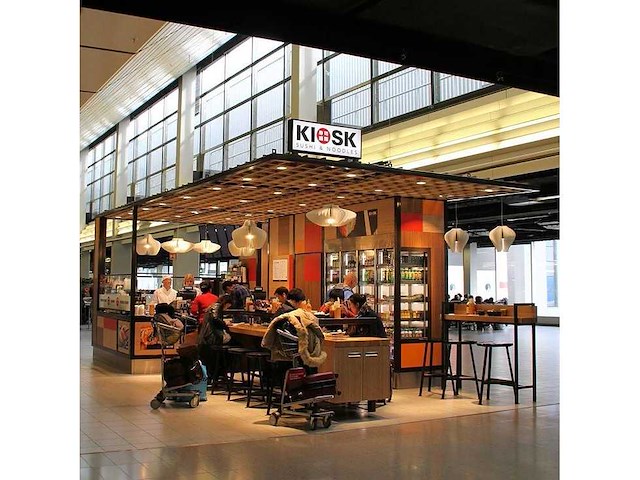 Complete sushi en noodles kiosk - afbeelding 1 van  13