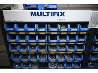 Complete voorraad (rvs) installatiematerialen - inclusief ca. 845 kunststof voorraadbakken - afbeelding 18 van  23
