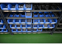 Complete voorraad (rvs) installatiematerialen - inhoud van 845 kunststof voorraadbakken - afbeelding 12 van  14