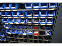 Complete voorraad (rvs) installatiematerialen - inhoud van 845 kunststof voorraadbakken - afbeelding 14 van  14