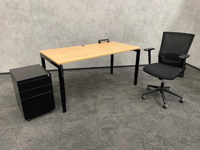 Complete werkplek 160x80 - afbeelding 1 van  20
