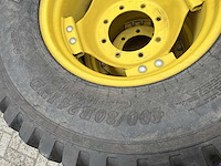 Complete wielenset bkt ride max it 696 400/80r24 & 480/80r34 – john deere 5080r - afbeelding 8 van  12