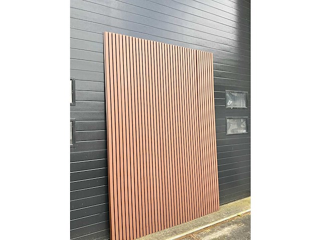 Composiet - gevelbekleding rhombusprofiel donkerhout (20x) - afbeelding 2 van  14