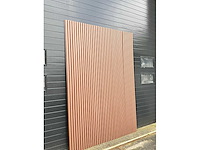 Composiet - gevelbekleding rhombusprofiel donkerhout (20x) - afbeelding 2 van  14
