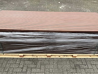 Composiet - gevelbekleding rhombusprofiel donkerhout (20x) - afbeelding 9 van  14