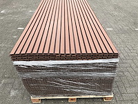 Composiet - gevelbekleding rhombusprofiel donkerhout (20x) - afbeelding 11 van  14