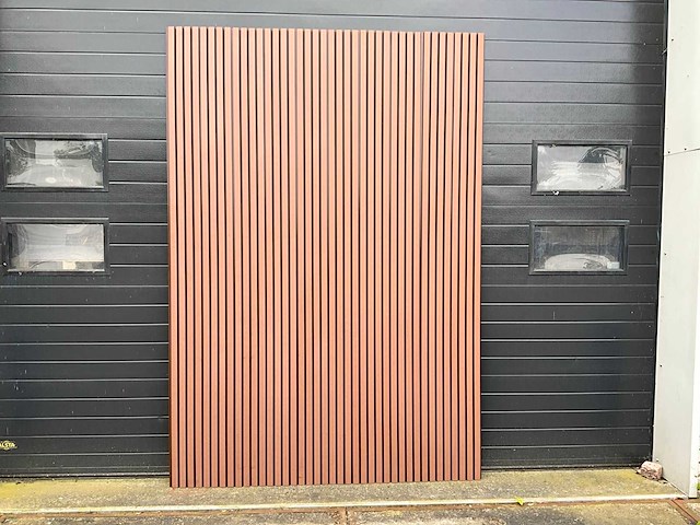 Composiet - gevelbekleding rhombusprofiel donkerhout (20x) - afbeelding 13 van  14