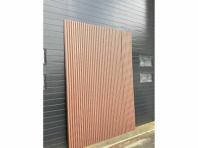 Composiet - gevelbekleding rhombusprofiel donkerhout (20x) - afbeelding 2 van  14