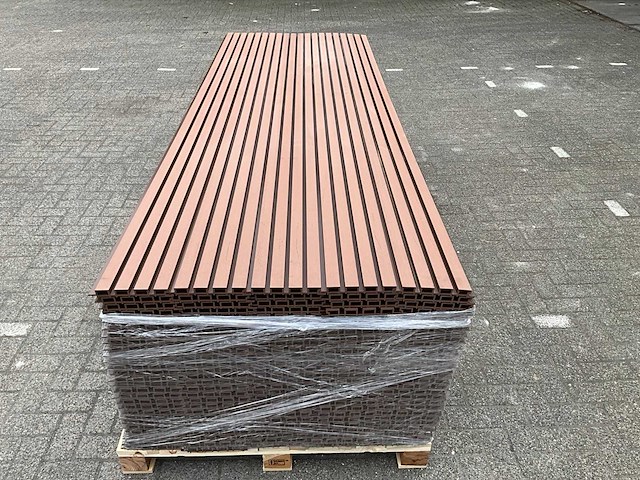 Composiet - gevelbekleding rhombusprofiel donkerhout (50x) - afbeelding 7 van  14