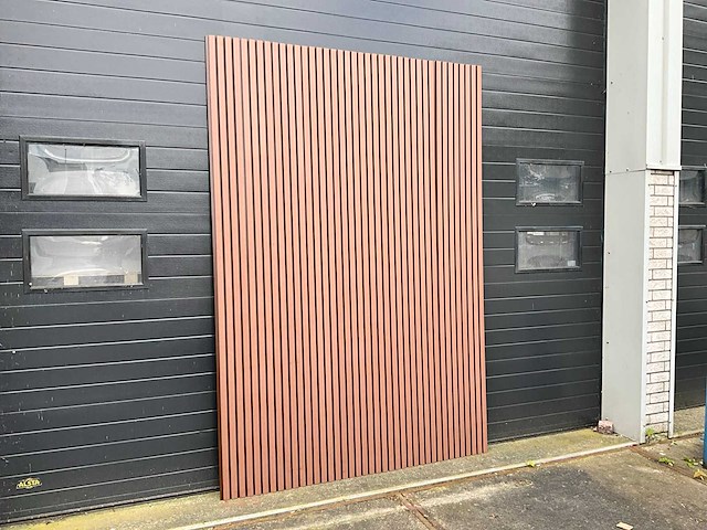 Composiet - gevelbekleding rhombusprofiel donkerhout (50x) - afbeelding 14 van  14