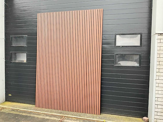 Composiet - gevelbekleding rhombusprofiel donkerhout (50x) - afbeelding 5 van  14