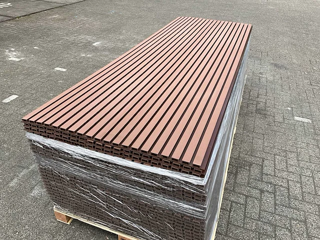 Composiet - gevelbekleding rhombusprofiel donkerhout (50x) - afbeelding 10 van  14