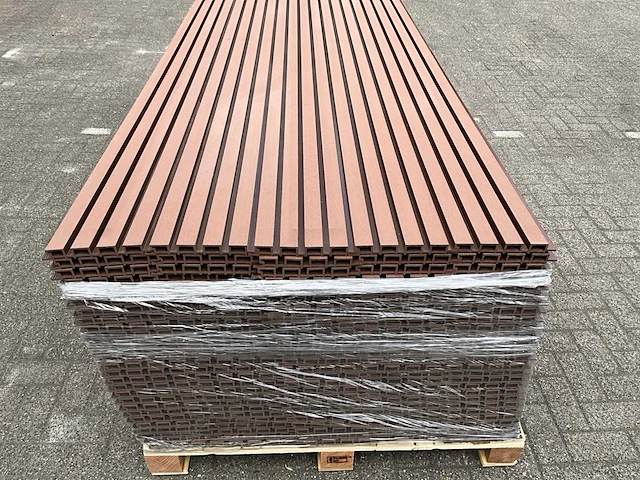 Composiet - gevelbekleding rhombusprofiel donkerhout (50x) - afbeelding 11 van  14