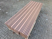 Composiet - gevelbekleding rhombusprofiel donkerhout (50x) - afbeelding 4 van  12