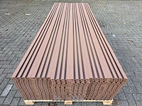 Composiet - gevelbekleding rhombusprofiel donkerhout (50x) - afbeelding 6 van  12