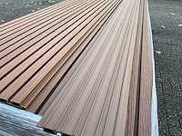 Composiet - gevelbekleding rhombusprofiel teak (100x) - afbeelding 8 van  10