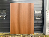 Composiet - gevelbekleding rhombusprofiel teak (100x) - afbeelding 10 van  10