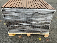 Composiet - gevelbekleding rhombusprofiel teak (50x) - afbeelding 9 van  12