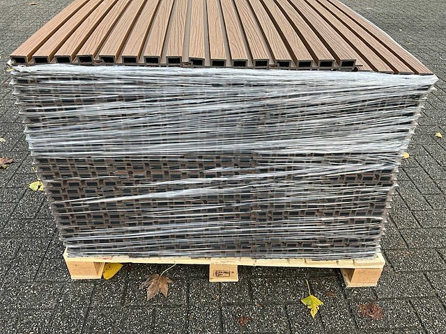 Composiet - gevelbekleding rhombusprofiel teak (50x) - afbeelding 7 van  12