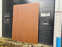 Composiet - gevelbekleding rhombusprofiel teak (50x) - afbeelding 2 van  12