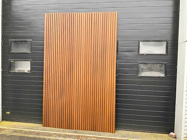 Composiet - gevelbekleding rhombusprofiel teak flower (20x) - afbeelding 2 van  12