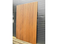 Composiet - gevelbekleding rhombusprofiel teak flower (20x) - afbeelding 3 van  12