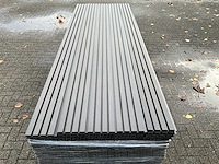 Composiet - gevelbekleding rhombusprofiel zwart (135x) - afbeelding 7 van  10