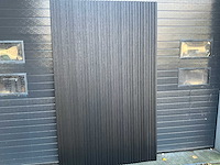 Composiet - gevelbekleding rhombusprofiel zwart (22x) - afbeelding 4 van  12