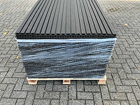 Composiet - gevelbekleding rhombusprofiel zwart (22x) - afbeelding 5 van  12