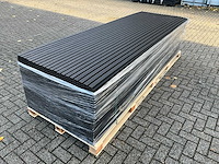 Composiet - gevelbekleding rhombusprofiel zwart (22x) - afbeelding 7 van  12