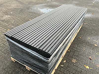 Composiet - gevelbekleding rhombusprofiel zwart (25x) - afbeelding 7 van  11