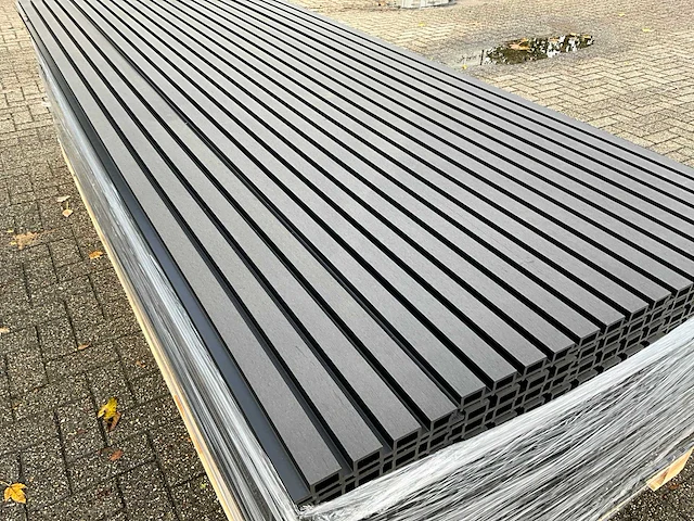 Composiet - gevelbekleding rhombusprofiel zwart (50x) - afbeelding 4 van  11